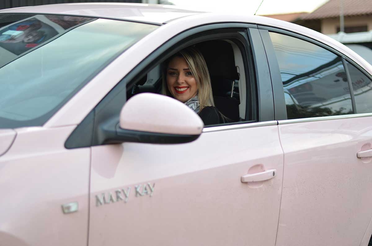 Como ganhar o carro rosa Mary Kay